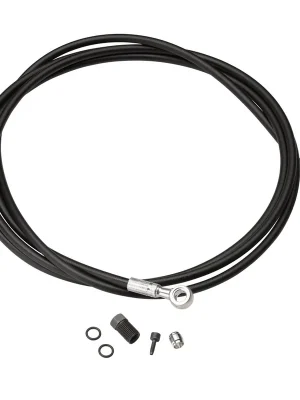 Hadice pro hydraulické brzdy AVID (XX, Juicy Ultimate, 7,5) 2000mm, Aluminum Banjo černá Originální