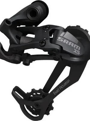 Přehazovačka SRAM X-5 9-rychl. dlouhé vodítko AL, černá Nová Kolekce