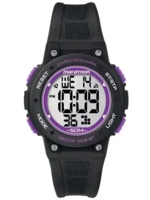Vrácení Zdarma Dámské hodinky Timex Women Marathon černá/fialová