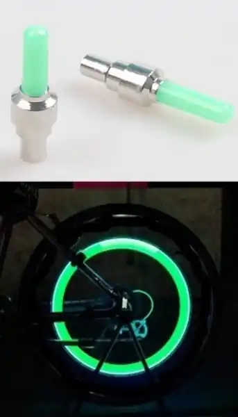 Ventilek LED zelený Zlevněný