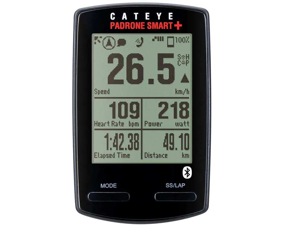 Cyklopočítač CATEYE Padrone Smart+ (SC100B) Jen Po Omezenou Doba