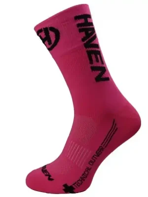 Must-Have Ponožky HAVEN LITE NEO LONG 2páry růžovo/černé
