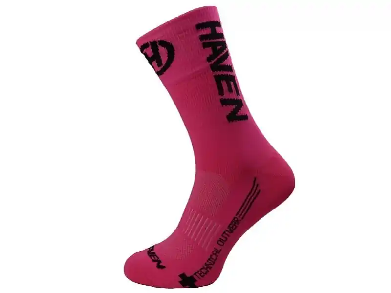 Must-Have Ponožky HAVEN LITE NEO LONG 2páry růžovo/černé