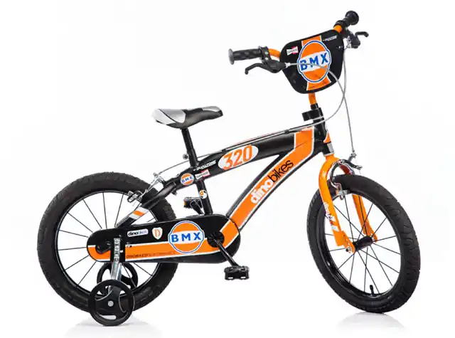 Dětské kolo 16 Acra Dino 165 BMX černé Ověřený