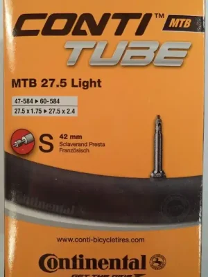 Nízká Cena Duše Continental MTB 27 27,5x1,75/2,5 - 47/62-584 FV42 light