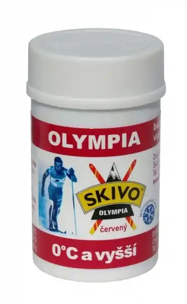 Vosk Skivo Olympia červený 40g Horká Nabídka