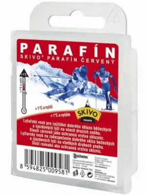 Zlevněný Vosk Skivo parafín červený 40g
