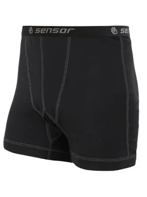 Boxerky SENSOR DOUBLE FACE černé Vysoce Kvalitní