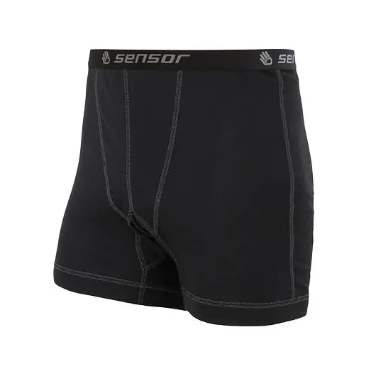 Boxerky SENSOR DOUBLE FACE černé Vysoce Kvalitní