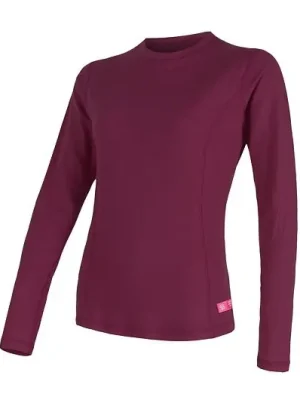 Nejlepší Cena Triko dlouhé dámské SENSOR MERINO WOOL DF lilla