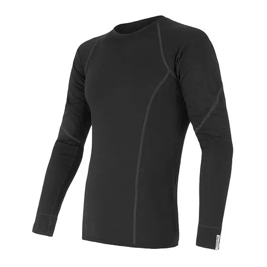 Nakupujte Hned Triko dlouhé pánské SENSOR MERINO WOOL ACTIVE černé