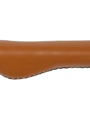 Gripy aero hnědé imitace kůže 135mm Oblíbený
