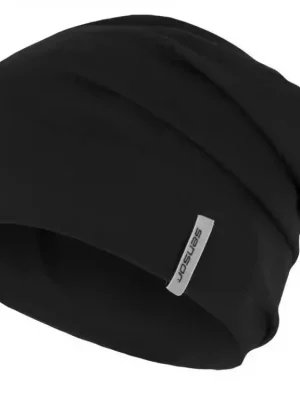 Čepice SENSOR MERINO WOOL černá Nakupujte Hned