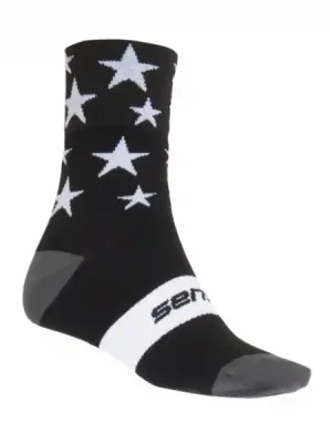 Nejlepší Cena Ponožky SENSOR STARS černo/bílé