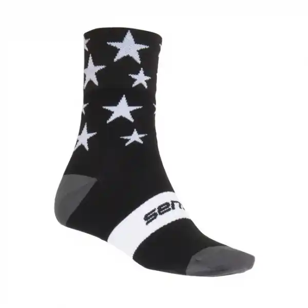 Nejlepší Cena Ponožky SENSOR STARS černo/bílé