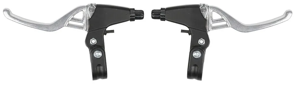 Brzdové páky V Alu+Alu stříbrné cantilever Must-Have