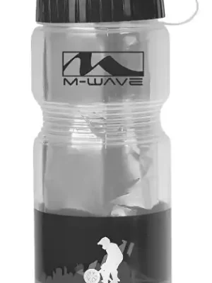 Láhev 0,4 l termo MIGHTY transparent/černá Víkendová Akce