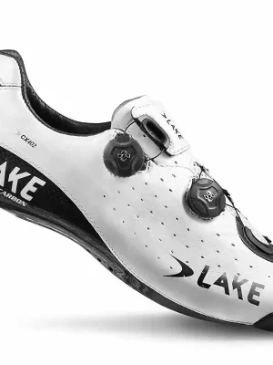 Horká Nabídka Tretry LAKE CX402 Carbon bílé