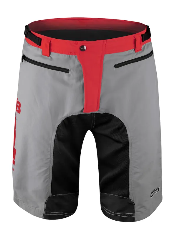 Cenová Bomba Kraťasy Force MTB-11 s odnímatelnou vložkou, sv.šedé