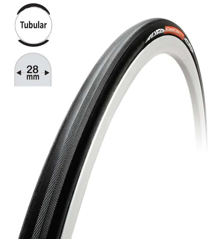 Omezená Nabídka Galuska TUFO HiCC carbon 28 černo-černá 28-28mm