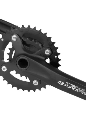 Kliky FORCE TEN2.3+ Al 36-22z s osou 175mm, černé Sezónní Sleva