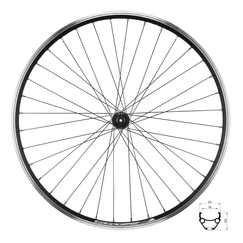 Cenová Bomba Kolo přední FORCE CLASSIC 559x19 V-brake HBTX800 36d