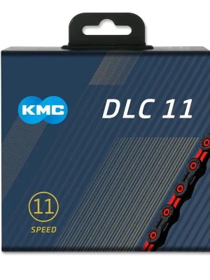 Bezpečná Platba Řetěz KMC X-11-Sl DLC červeno/černý