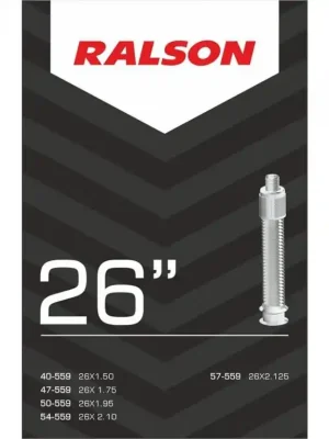 Duše RALSON 26x1.75-2.125 (47/57-559) DV/22mm Nejlepší Volba