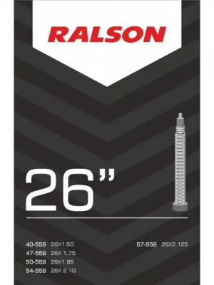 Duše RALSON 26x1.75-2.125 (47/57-559) FV/27mm Poslední Šance