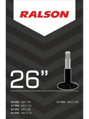 Duše RALSON 26x1.75-2.125 (47/57-559) AV/31mm Jen Po Omezenou Doba