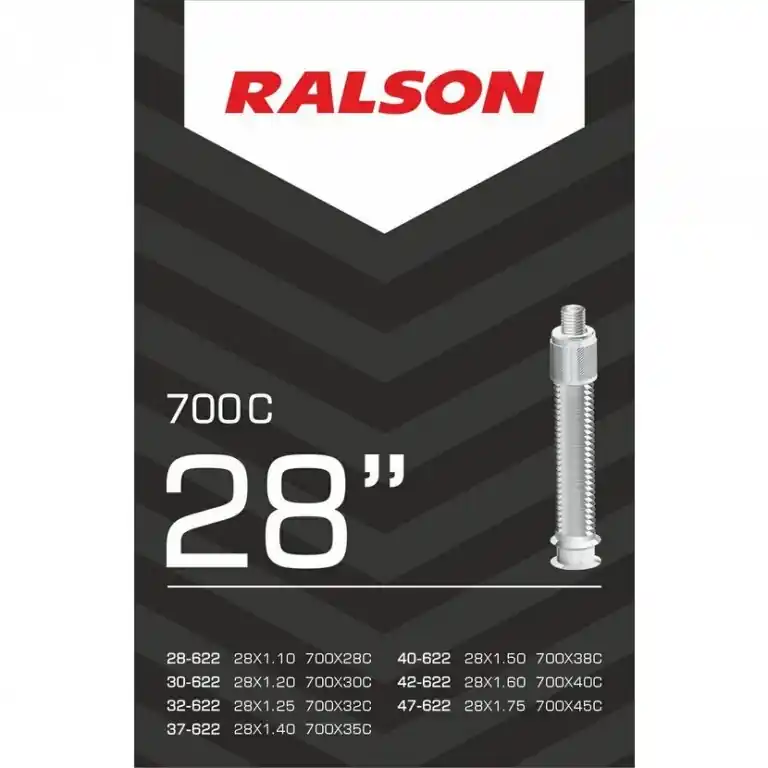 Duše RALSON 28x1.10-1.45 (28/47-622) DV/22mm Rychlé Dodání