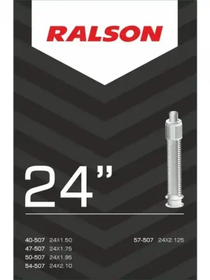 Duše Ralson 24x1.75-2,125 (47/57-507) DV/22mm Výhodná Nabídka