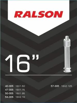 Duše Ralson 16x1.75-2.125 (47/57-305) DV/22mm Oblíbený