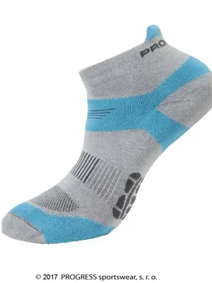 Ponožky Progress RUNNING SOX šedé Oblíbený