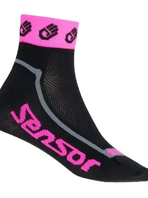 Ponožky SENSOR RACE LITE RUČIČKY růžové Cenově Výhodný