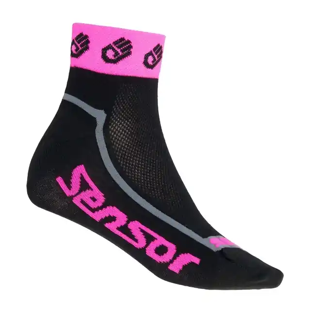 Ponožky SENSOR RACE LITE RUČIČKY růžové Cenově Výhodný