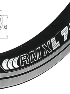 Autentický Ráfek REMERX DRAGON 719 V-brake 584x19 36děr černý