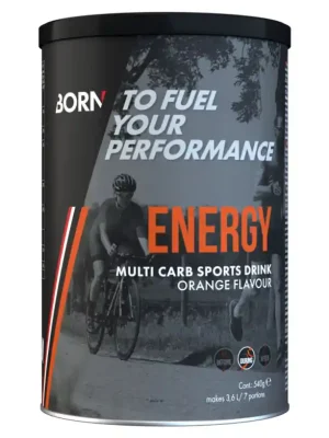 Nápoj BORN Energy Multi Carbo - pomeranč 540g Akční Nabídka