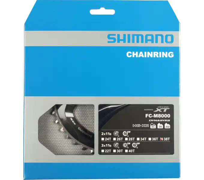 Hit Sezóny Převodník 38z Shimano XT FC-M8000 2x11 4 díry