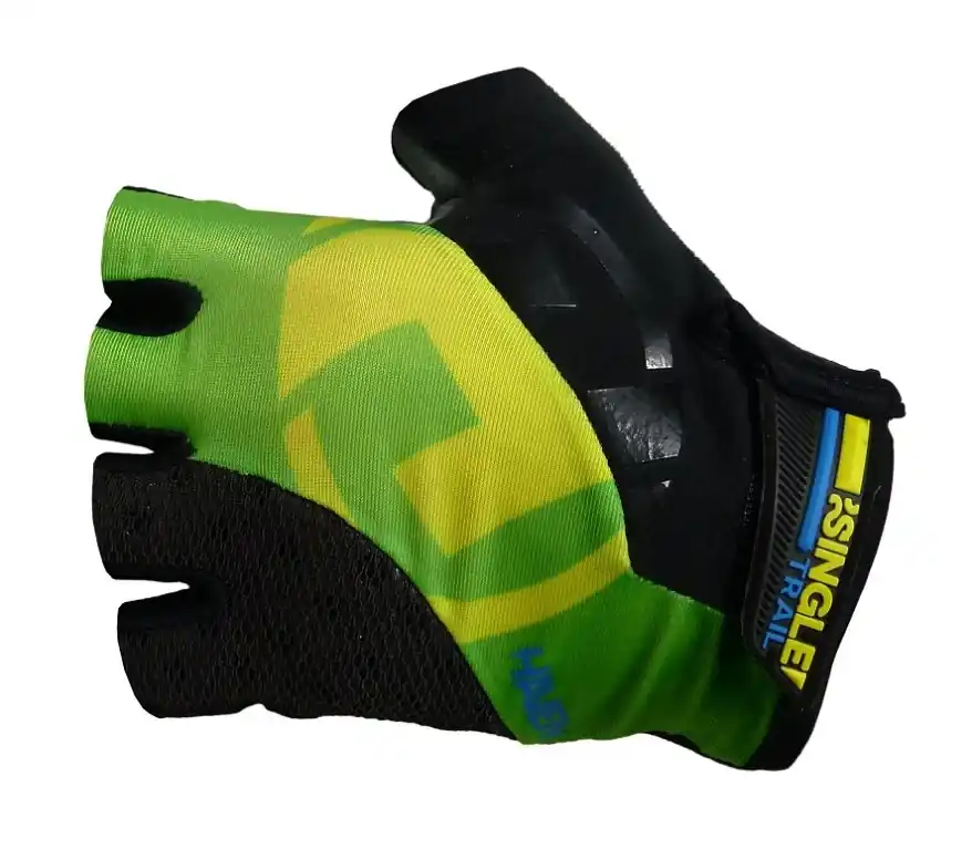 Rukavice HAVEN SINGLETRAIL SHORT černo/zelené Speciální Cena