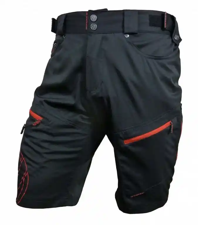 Kraťasy pánské HAVEN NAVAHO SLIMFIT černo/červené Koupit Online