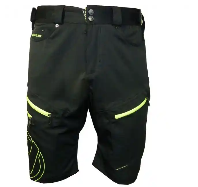 Kraťasy pánské HAVEN NAVAHO SLIMFIT černo/zelené Akce