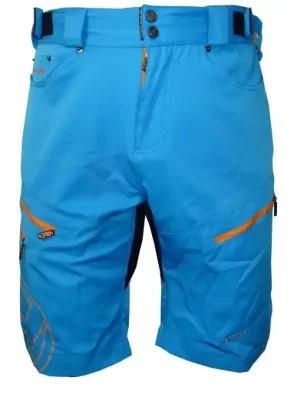 Kraťasy pánské HAVEN NAVAHO SLIMFIT modro/oranžové Horká Nabídka
