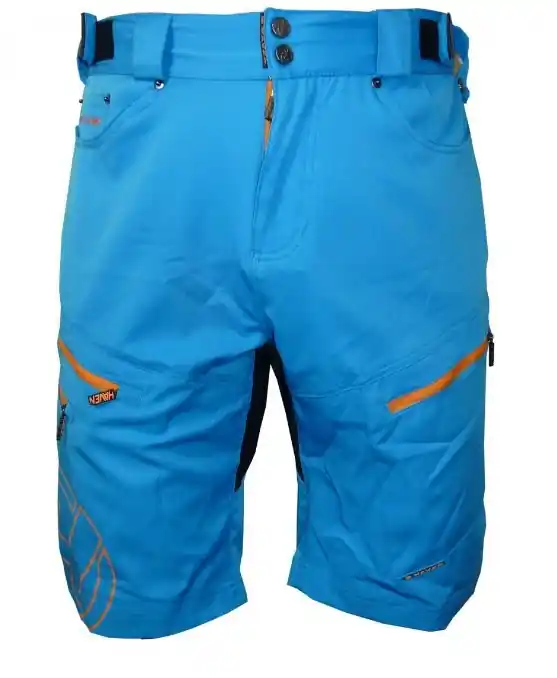 Kraťasy pánské HAVEN NAVAHO SLIMFIT modro/oranžové Horká Nabídka