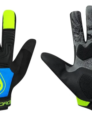 Rukavice Force MTB AUTONOMY 17, černo-modré Poslední Šance