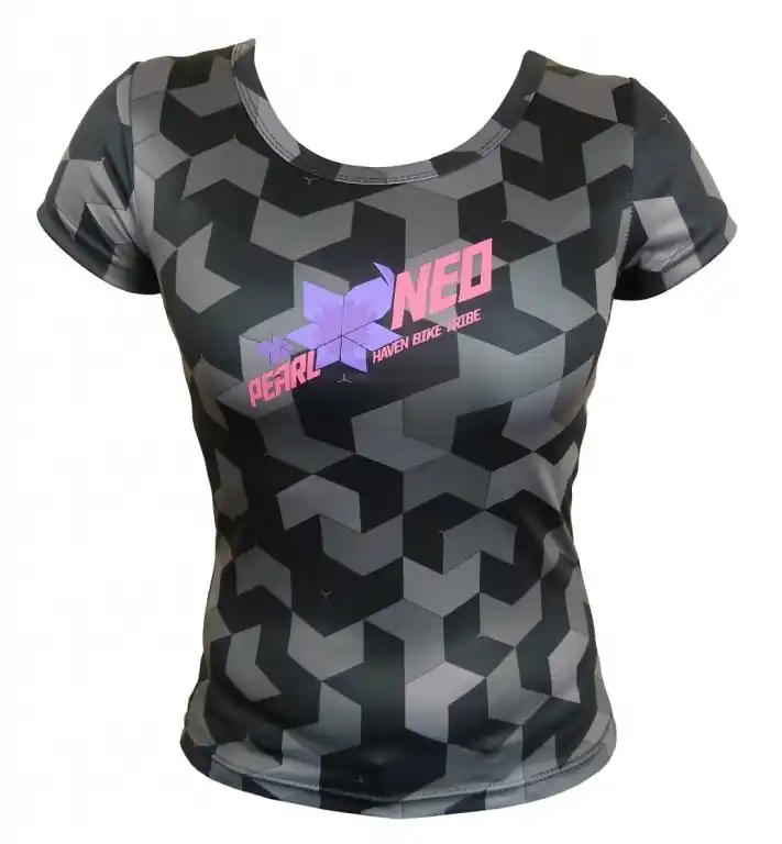 Dres krátký dámský HAVEN PEARL NEO černo/růžový Oblíbený