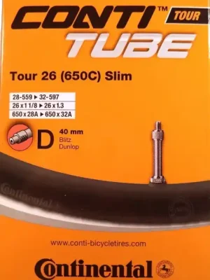 Nakupujte Hned Duše Continental TOUR 26x1 1/8 (28-559-32-597) DV/40mm