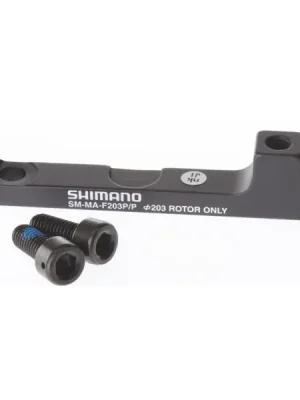 Adaptér kotoučové brzdy Shimano přední/zadní 203mm post mont Akce