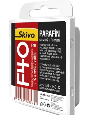 Vosk SKIVO parafín červený F40 40g Cenově Výhodný