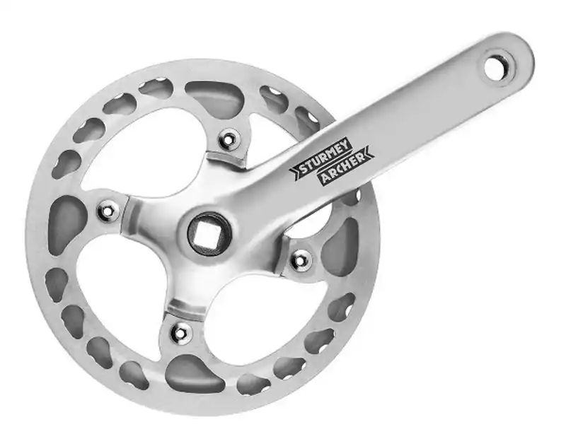 Kliky 1 Sturmey-Archer FCS722 1x 42z 170mm stříbrné dvojitý kryt Pouze Dnes